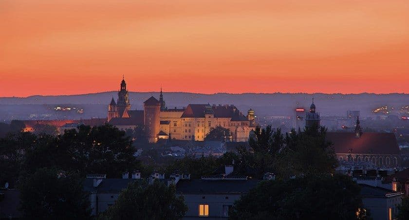 Night View Over Kraków – Zakrzówek Cliffs