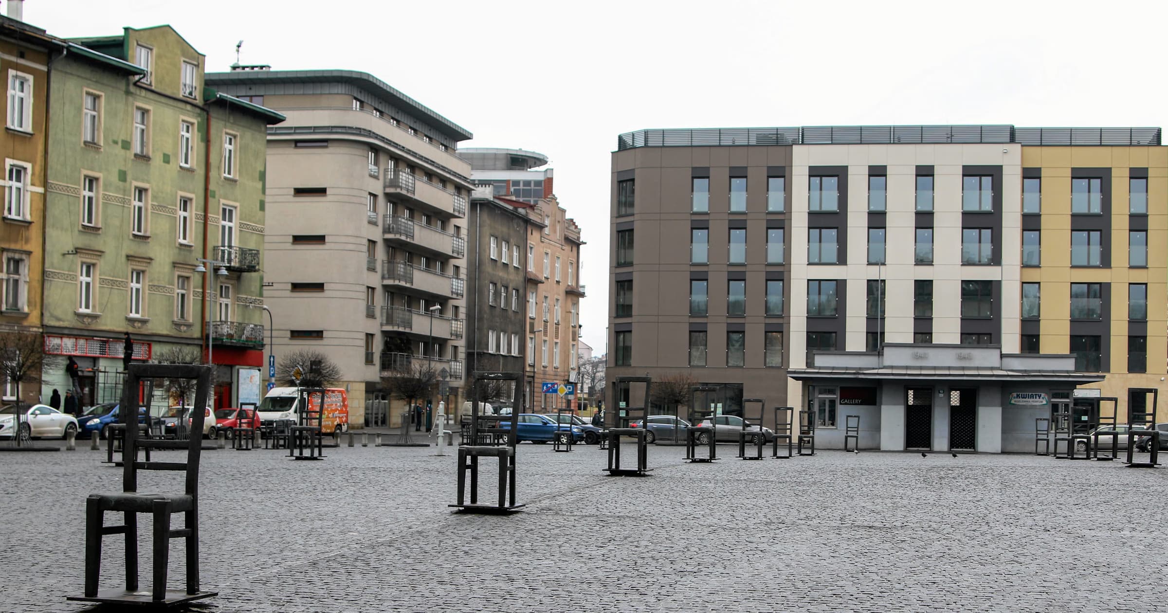 Ghetto Heroes Square Kraków – Memory & Reflection